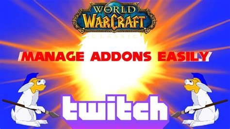 twitch add on wow